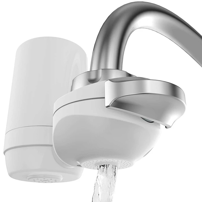 

Faucet Water Filter, Lasting Water Faucet Filtration System, Faucet Water Filter, Tap Water Filter, Removes Lead, Fluoride & Chl