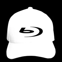 Бейсбол Кепки Blu-Ray логотип шляпа с остроконечным Кепки