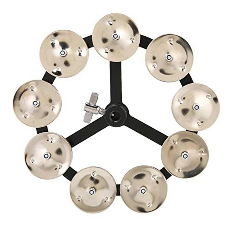 Перкуссионные части инструмента металлические Hi-Hat однорядные Jingle кольцо для барабанного набора хорошее