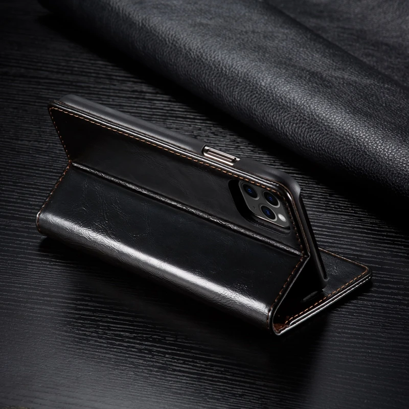 CaseMe, чехол-кошелек для iPhone 11 Pro Max, кожаный чехол с магнитной подставкой для iPhone 11 Pro, чехол s, чехол с отделениями для карт