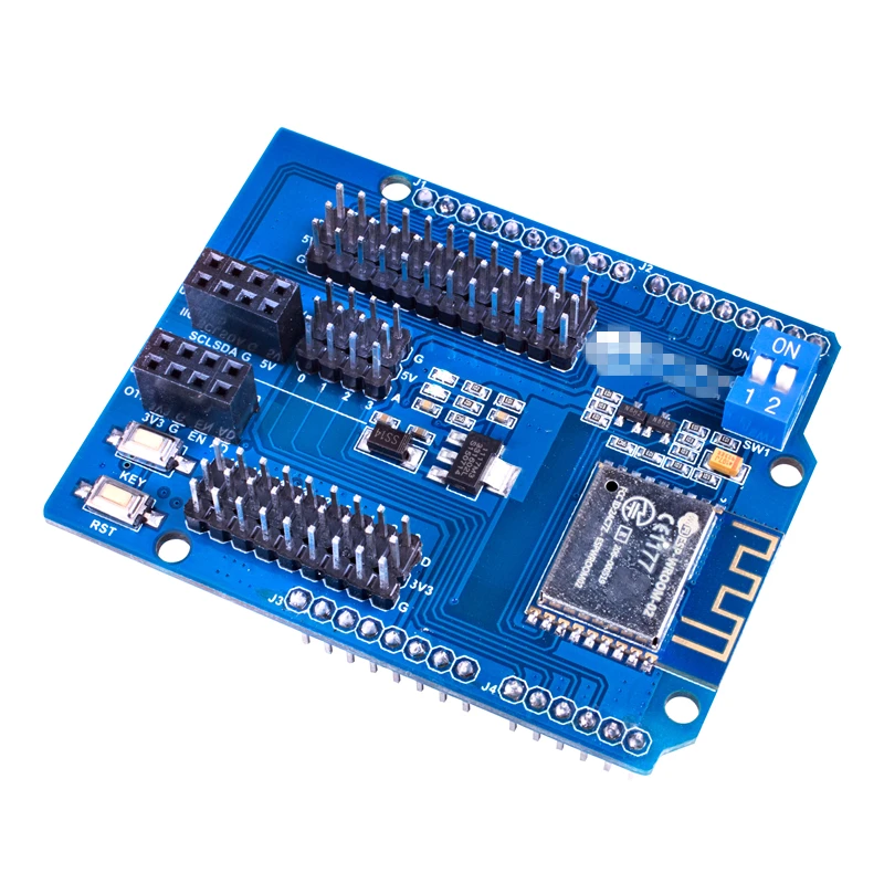 New Upgraded version ESP8266 WEB SERVER serial port WIFI expansion board SHIELD ESP-13 Spot wholesale | Компьютеры и офис