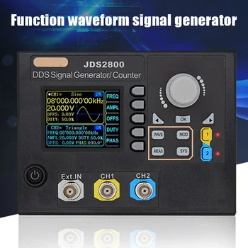 

JDS2800 60MHz Signal Generator Digital Control Dual-channel DDS Arbitrary Frequency Meter JDH99