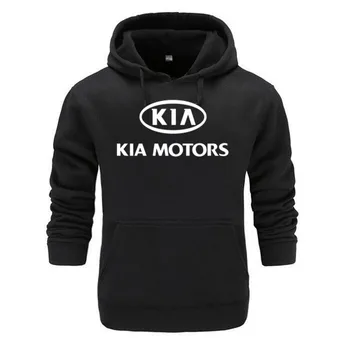 

Two Model Choices Men Women Summer solid colour KIA Motors hoodies Casual Tops fashion hoodies