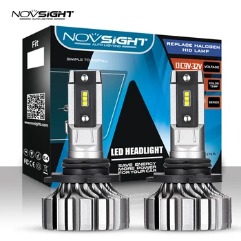 

2PCS 9006 HB4 Super Bright Car Led Headlight Led Bulb CSP 8000LM 6500K Car Headlight Bulb 50W Min size D40