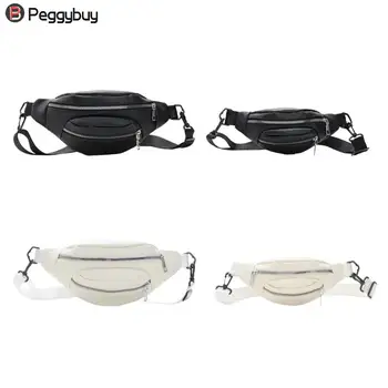 

Cool Parent-child Waist bag PU Leather Chest Bag Fashion Belt Purse Shoulder Crossbody Bag Hot sale