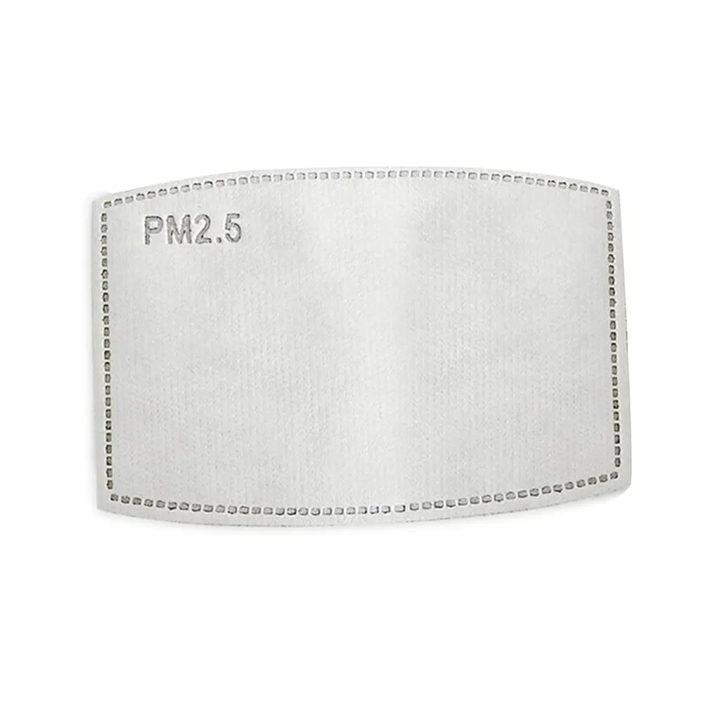 

Mask gasket PM2.5 filter 5 layers of protection Double microfiltration Five layers Effective filtering of PM2.5 air particles