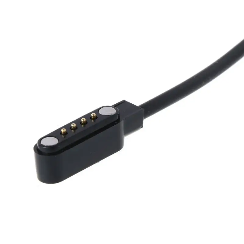 USB кабель питания для смарт-часов Универсальная зарядка 4 Pin Аксессуары зарядный кабель Магнитная сильная зарядка