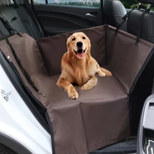 Переноска для домашних животных, переноска для собак на заднее сиденье автомобиля, чехол для переноски, водонепроницаемая корзина, безопасная дорожная сетчатая подвесная сумка для собак, сумка для сидения, корзина, Новинка