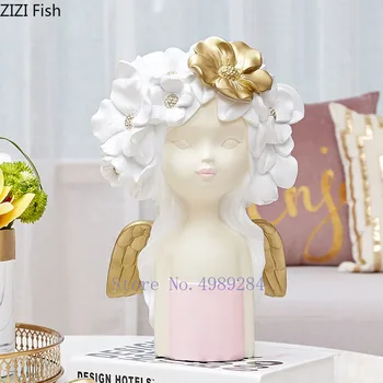 

Angel Character Decoration Living Room Porch Coffee Table Craft Display TV Cabinet Modern Minimalist Creative Home Decorations