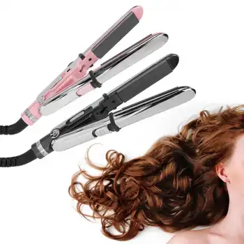 

Hair Diffuser 2 In 1 Hair Straightener Curling Iron Professional Salon Straightening Flat Iron for Women Barbershop 110-240V
