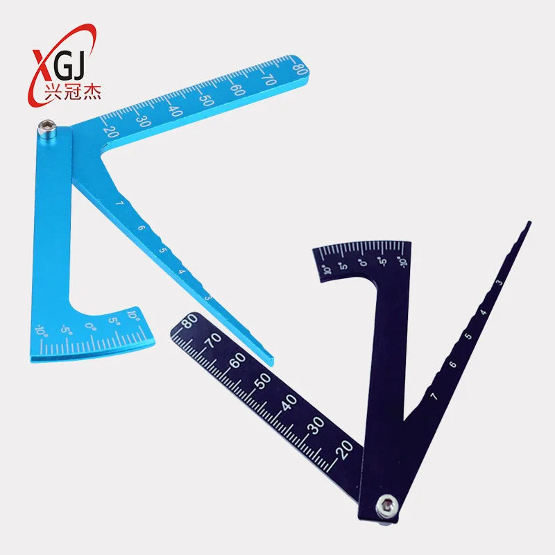 Remote Control Model Car Three-in-One Measuring Tools Aluminium Alloy Shunting Tool Adjustable Support Height Tire Tilt Angle
