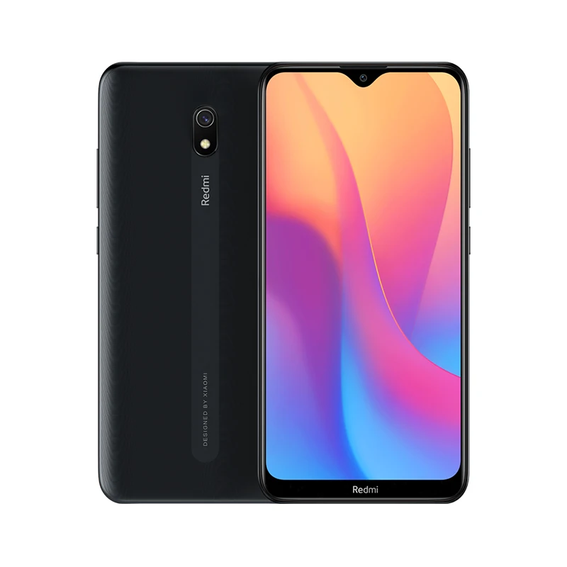 Черный Смартфон Xiaomi Redmi 8A с глобальной версией, 2 Гб, 32 ГБ, 5000 мАч, аккумулятор высокой емкости, дисплей 6,22 дюйма, 12 МП, основная камера AI, зарядка 18 Вт - Цвет: Черный