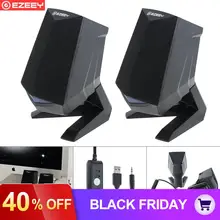 A4 Портативная колонка с сабвуфером стерео 3,5 мм аудио компьютер громкий динамик с регулятором громкости для рабочего стола мобильный телефон для ноутбука