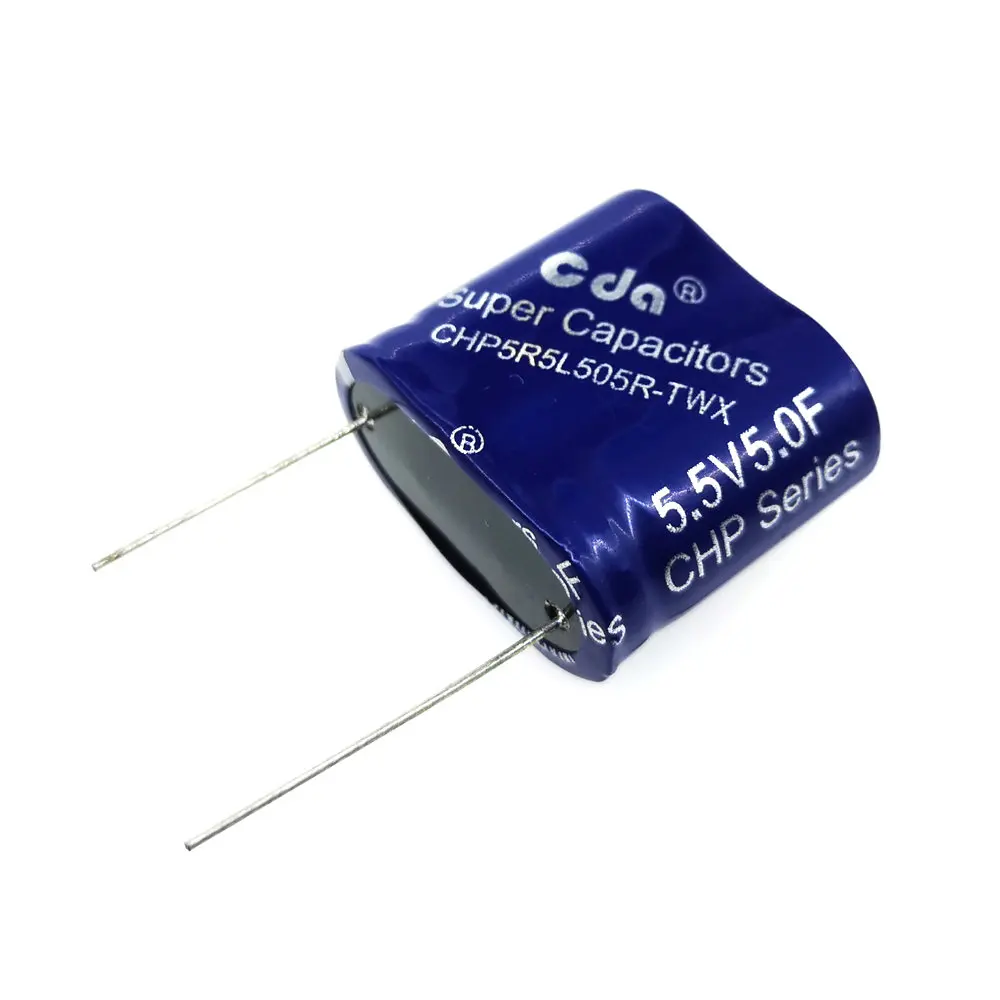 1 шт. 5,5 V 5.0F 5.5V5.0F 5F супер конденсатор фарад конденсатор комбинированного типа 13X26X23 мм