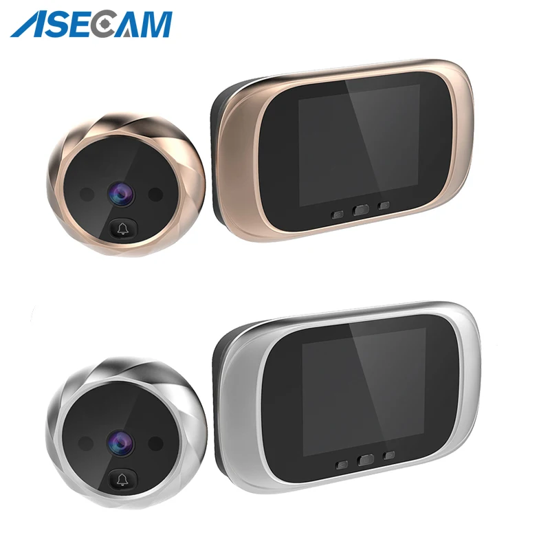 

2.8 inch Doorbell LCD Color Screen Digital 90 Degree Eye Electronic Peephole Viewer Camea