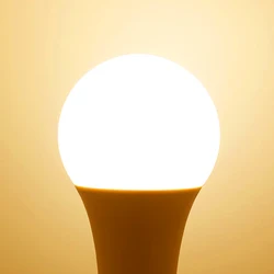 High Brightness LED Bulb Lamps with Smart IC Technology, E27/E14 Base, 220V-240V Voltage - 3w (Warm white)