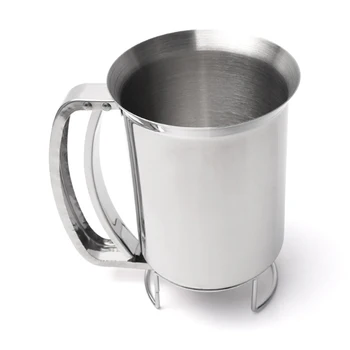 

Newest Stainless Steel Donut Cupcake Waffle Batter Funnel Pancake Dispenser Maker Kitchen Supplies