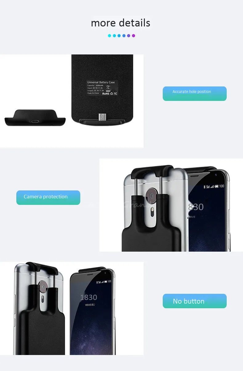 Универсальный чехол для зарядного устройства для huawei P20 P30 PRO mate 20 pro 20x power Bank чехол для зарядки для huawei mate 20 чехол