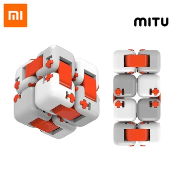 

Original Xiaomi Mitu Finger Bricks Stress Relief Cube Spinner Toy Smart Fingertip Building Blocks Toys Xiaomi Home Gift for Kids