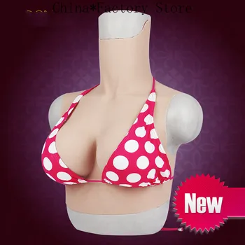 

Transgender Crossdresser Silicone Big Fake Breast Forms C Cup Realistic Crossdressing False Boobs Enhancer Pink