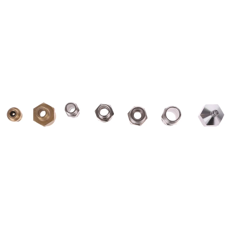 

7Pcs/Set Airbrush Adaptor Kit Fitting Connector For Compressor & Spray Hose