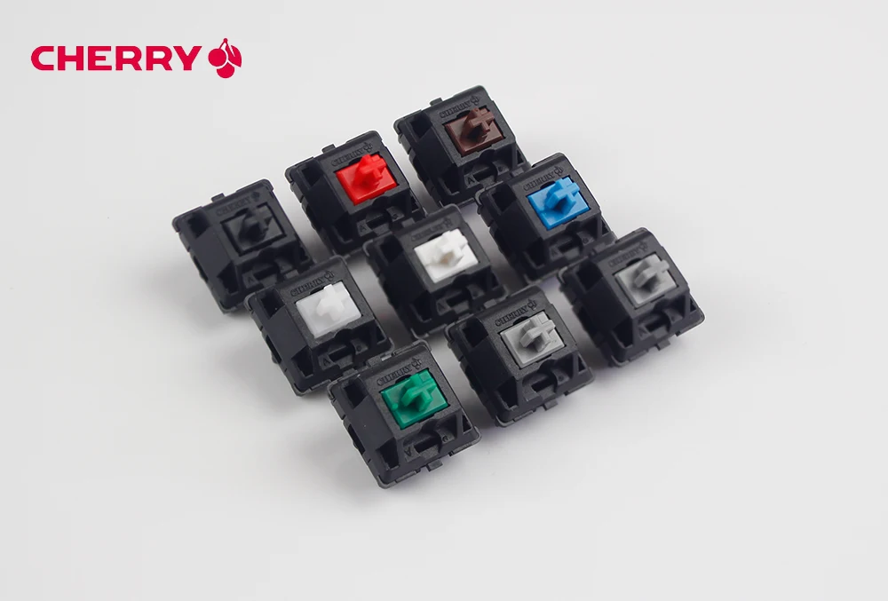 Механическая игровая клавиатура, оригинальная, Cherry Mx, коричневый, синий, красный переключатель, 3 Pin, Cherry Mx, прозрачные переключатели скорости, Teclado, геймер, Mecanico