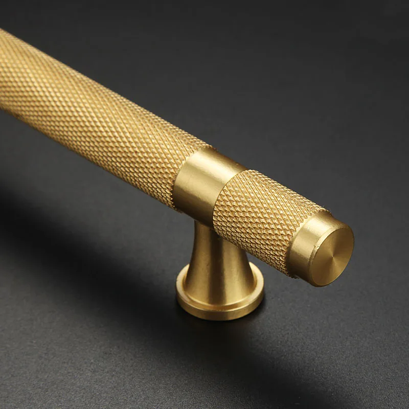 brass knurled handle 31
