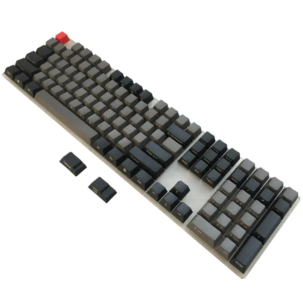 Колпачки для ключей PBT боковые/передние колпачки ANSI Cherry MX переключатели 60%/87/104/108