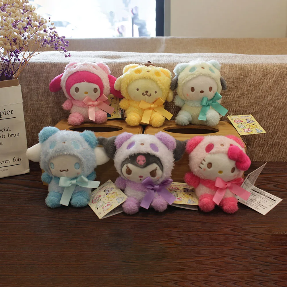 Плюшевая игрушка Sanrio Melody Cinnamoroll Kt Cat Purin Dog 10 см | Игрушки и хобби