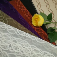 135 см X 100 см овальная двухцветная сетчатая кружевная ткань для шитья одежды для девочек, свадебное платье для вечеринки, сценическое платье, декоративная ткань «сделай сам»