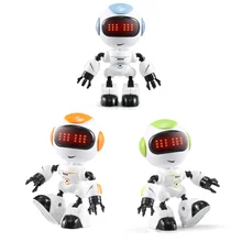 RC робот Интеллектуальный милый can talk сенсорный контроль светодиодный глаз умный голосовое Взаимодействие игрушки для детей подарок для детей