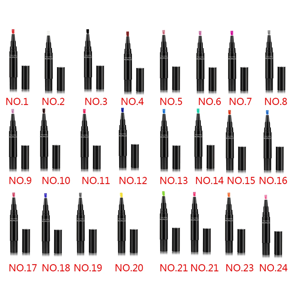 3 в 1 гель лак для ногтей ручка без основы верхнее покрытие нужно замачивать УФ светодиодный лак для ногтей Дизайн ногтей маркер ручка