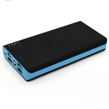 Портативное зарядное устройство с 4 usb-портами, пыленепроницаемое Экологичное светодиодное зарядное устройство, профессиональный мобильный браслет, чехол светильник, портативный пластиковый самодельный телефон