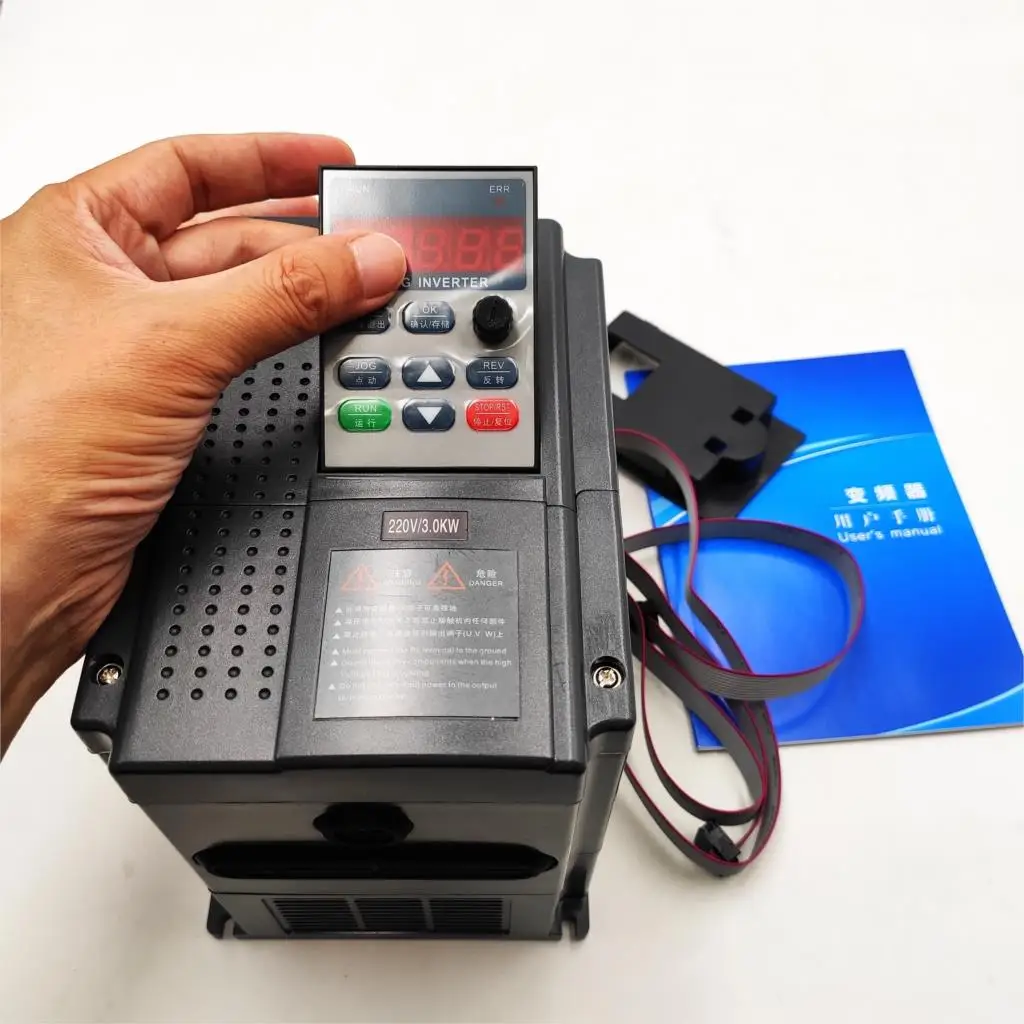 Преобразователь частоты ZW-K325 VFD 1.5KW/2.2KW/4KW однофазный 220v вход и трехфазный мощность двигателя регулятор скорости