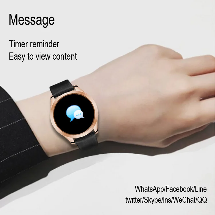 Vwar Смарт-часы для женщин IP68 Водонепроницаемый мониторинг сердечного ритма Bluetooth для Android IOS фитнес-браслет VS KW20 умные часы KW10