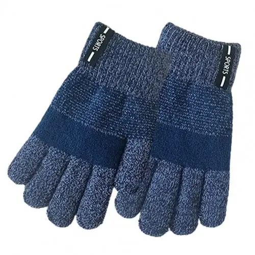 3 Paia Di Guanti Invernali Bimbi In Maglia – Caldi Ed Elastici Per 4-8 Anni (confezione Multipla)