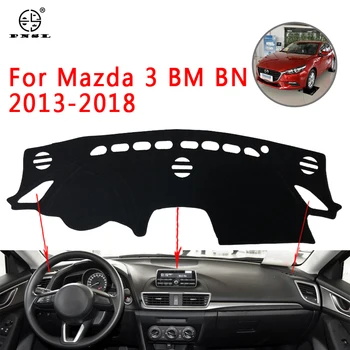 

PNSL Car Dashboard Cover Dash Mat Dash Pad Carpet For Mazda 3 BM BN 2013-2018 Sun protection anti - slip anti - uv