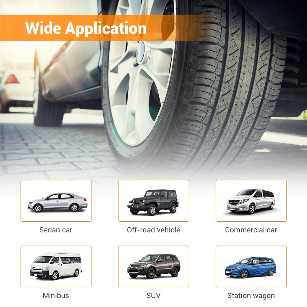 Bluetooth автомобильный TPMS приложение для IOS Android система мониторинга давления в шинах в реальном времени 4 внешних датчика Авто сигнализация