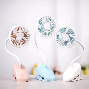 

Clip Fan USB Charging Small Fan with 1200ma Battery Mini Fan Silent Clip Stroller Clip Handheld USB Fans for Home