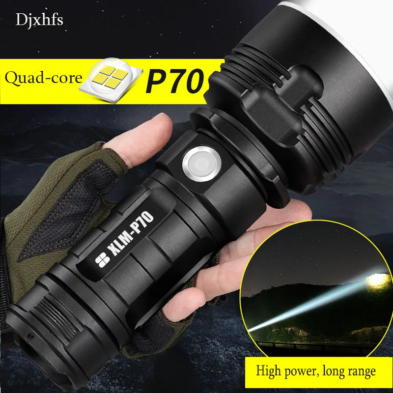 Super Powerful LED Flashlight USB charger lamp hunting led flashlight Waterproof Lamp Ultra Bright Camping tactical | Лампы и