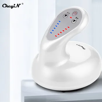 

CkeyiN Rechargeable Hot Compress Guasha Massager Electric Heated Scraping Vacuum Negative Pressure Detoxification Slim Massager