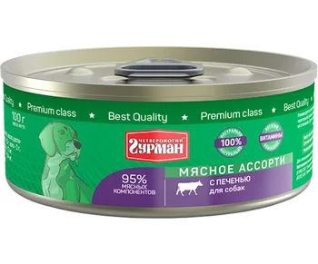 

Quadrupeds quadrupeds GOURMET GOURMET cold cuts for adult dogs with liver 100g