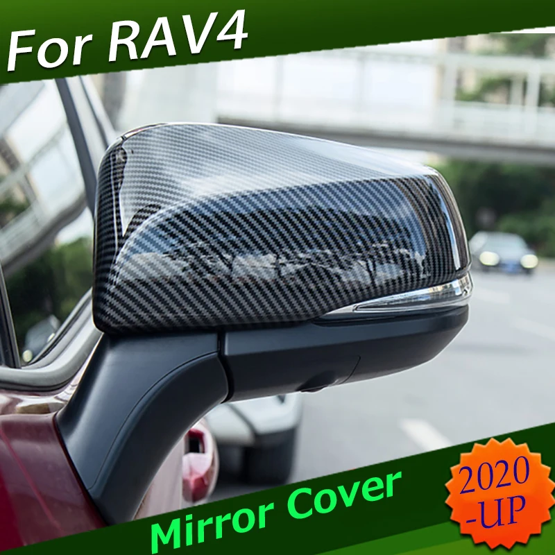 Rear View Side Mirror Cover For Toyota RAV4 2019 2020 FOR RAV 4 SIDE