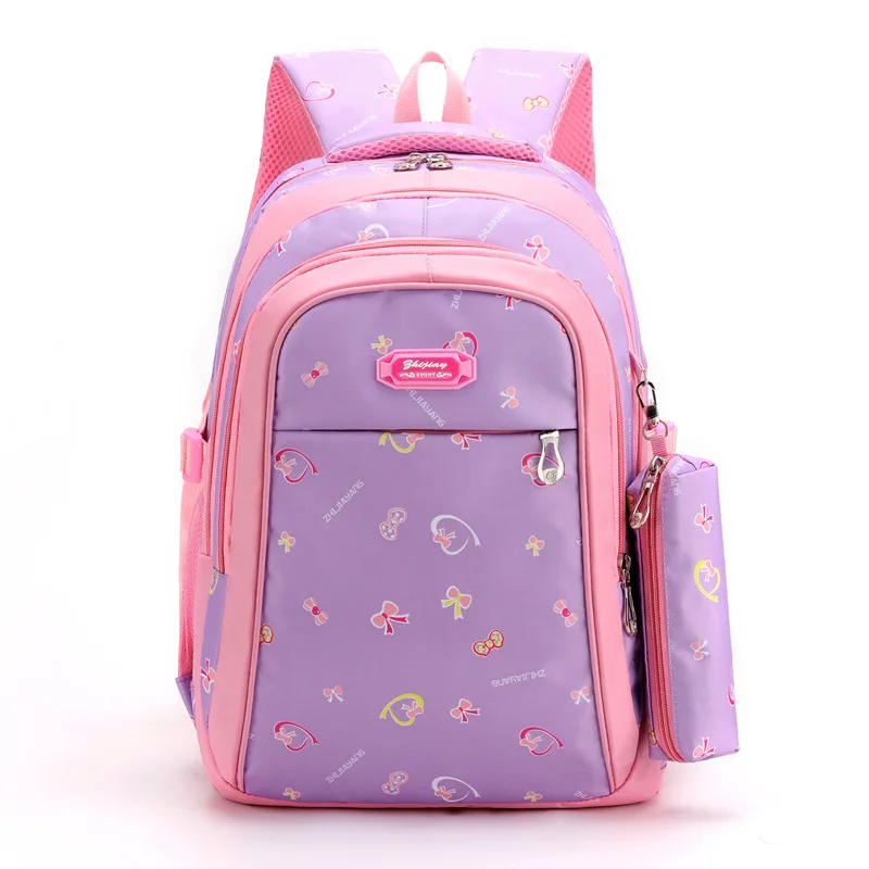 

Children School backpacks for Girls Primary princess School Book Bags Sac Enfant waterproof School Bags Kids Orthopedic Backpack