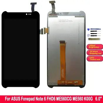 

TouchFor Screen Asus Fonepad Note 6 FHD6 ME560CG ME560 K00G LCD Display Digitizer Assembly with frame