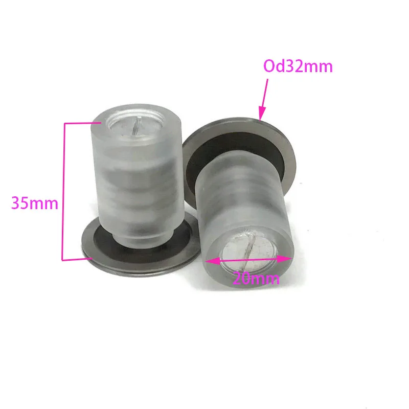 EDM Guide Wheel Roller OD20*L35mm Pulley Complete Assembly for Wire Cut EDM Machine 2Pcs