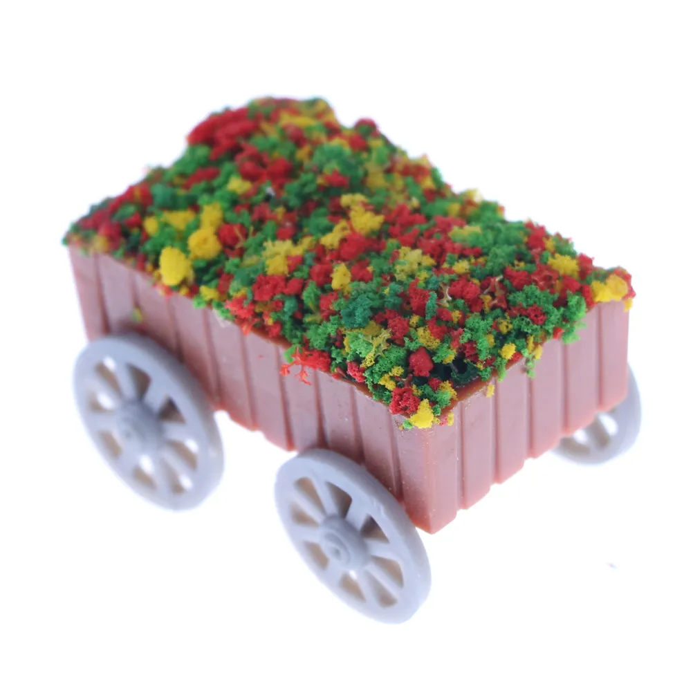 Mini Tree Potted For Green Plant In Pot Doll House Furniture Home Decor Simulation Potted Plants 1:12 Dollhouse Miniature 6