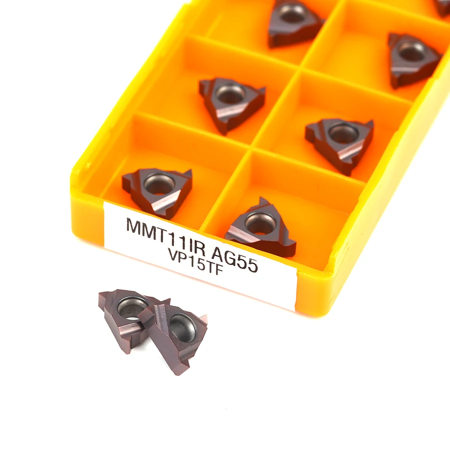 11ER AG55 AG60 VP15TF UE6020 US735 Thread Turning Tool Cutting tools CNC lathe carbide inserts Special for stainless steel parts |