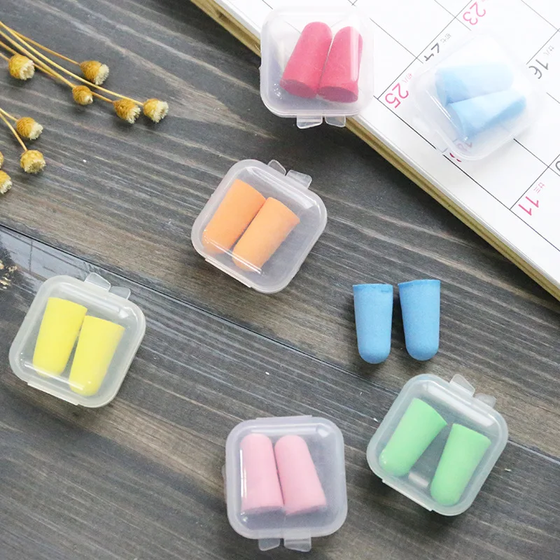 

Anti-noise Snoring Earplug Foam Ear Plugs Noise Cancelling Earplugs for Sleeping Anti-Snoring