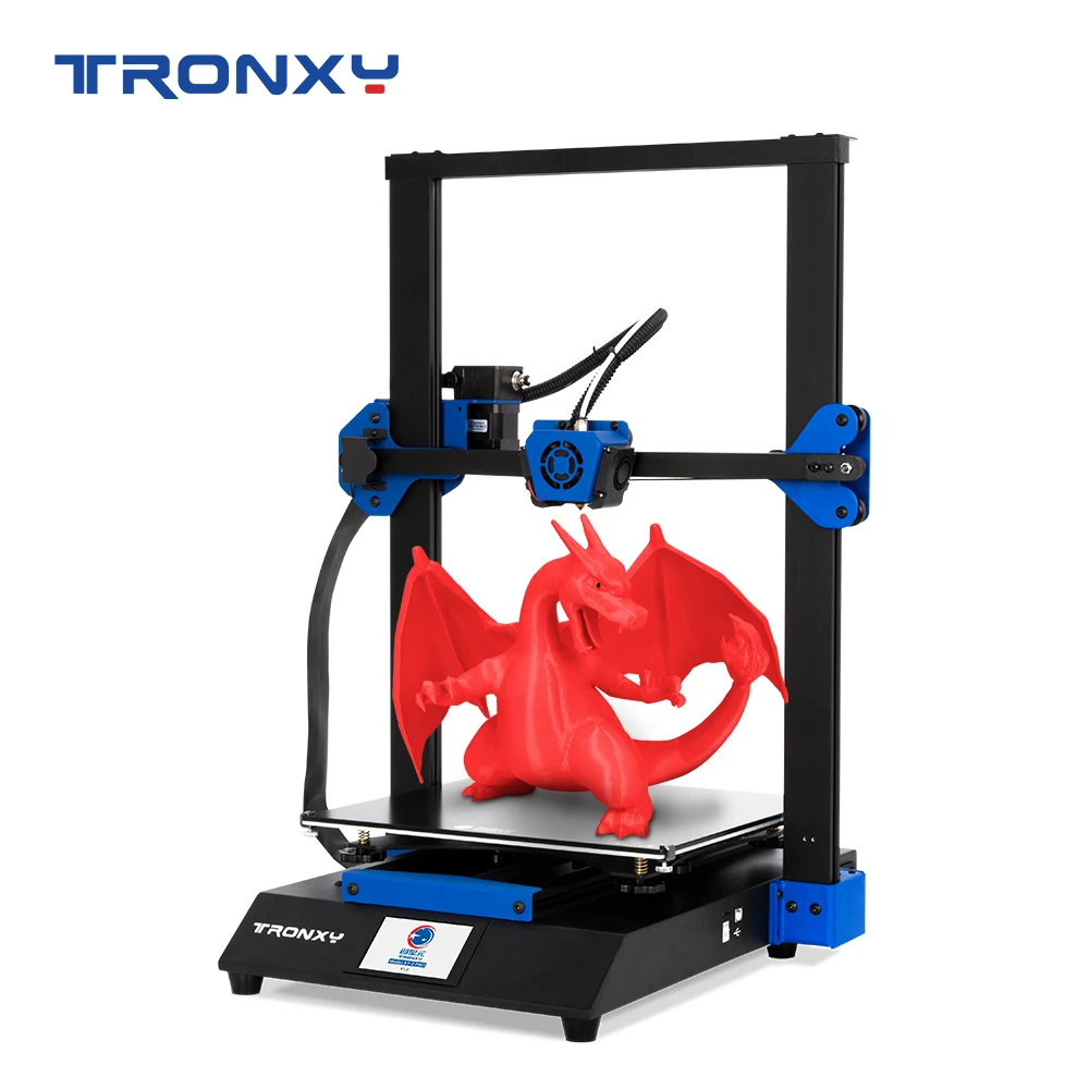 21tronxy Latwy W Instalacji Duzy Druk Na Pulpicie Z Cicha Plyta Glowna Titan Wytlaczarka Plyta Szklana Drukarka 3d Xy 3 3d Printers Aliexpress